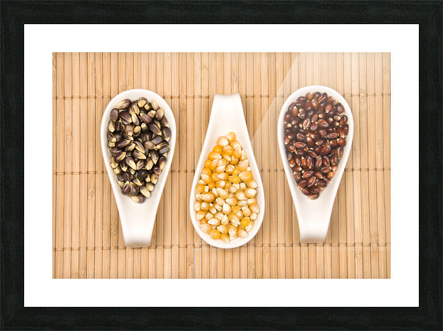 Exotic popcorn Picture Frame print