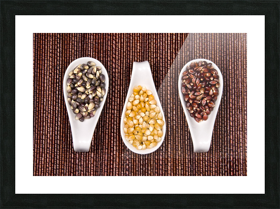 Exotic popcorn Picture Frame print