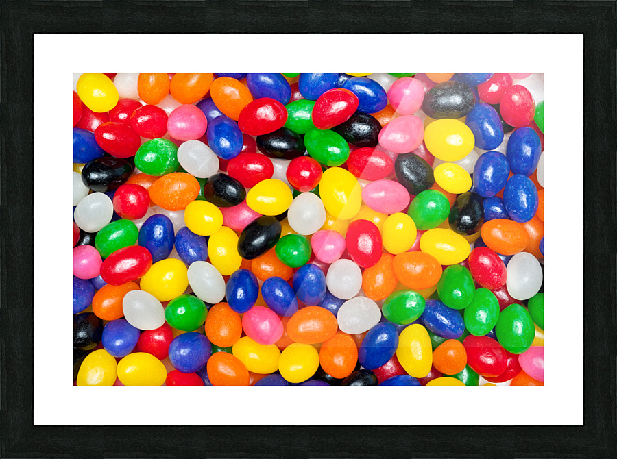 Jelly beans Picture Frame print