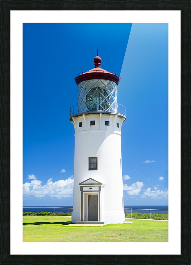 Kilauea Lighthouse Picture Frame print