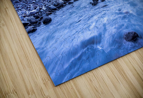 River flowing through maintain range Joe Belanger puzzle