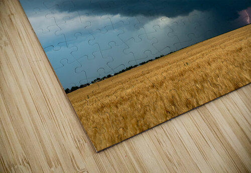 Lightning from supercell Joe Belanger puzzle