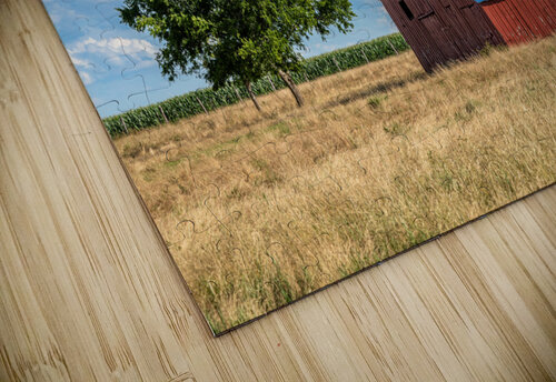 Barn with Texas Flag Joe Belanger puzzle