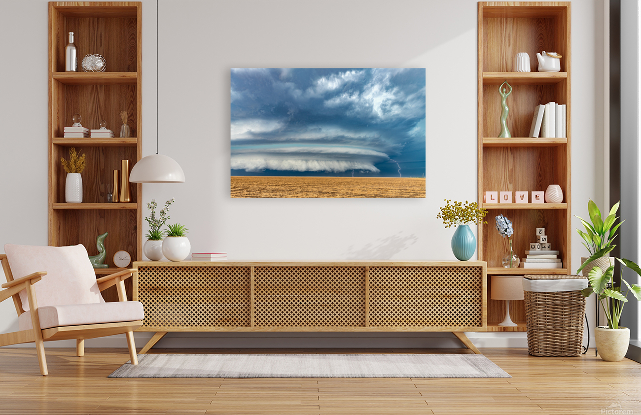 Lightning over Plains Reproduction
