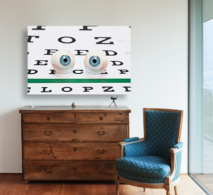 Eyeballs on chart Reproduction