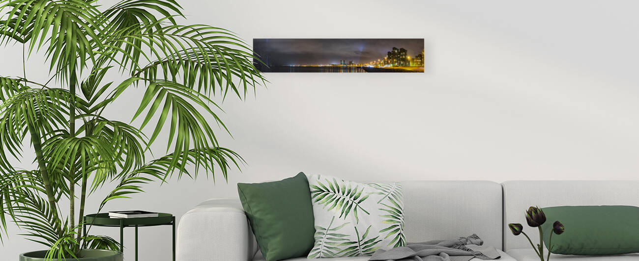 Panorama of Reykjavik Iceland by Joe Belanger