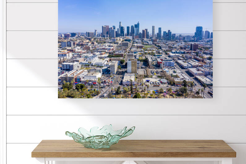 Downtown Los Angeles skyline by Joe Belanger