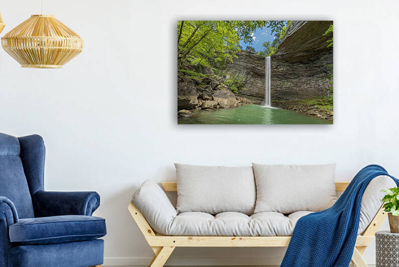 Beautiful Ozone Falls in Tennessee by Joe Belanger