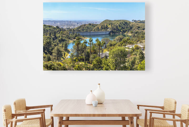 Lake Hollywood Water Reservoir  by Joe Belanger