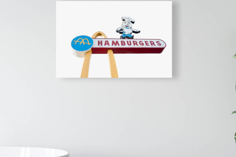 Original McDonalds Sign by Joe Belanger