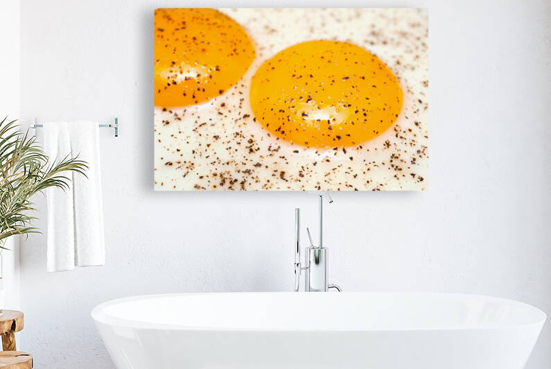Fried Eggs with Pepper by Joe Belanger