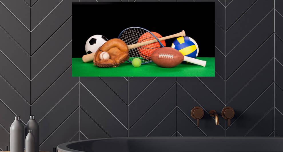 Sports equipment by Joe Belanger