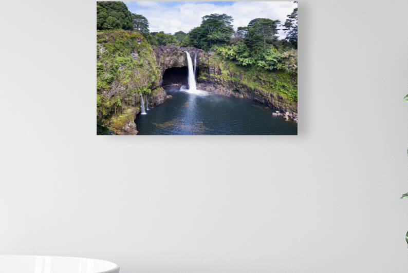 Hawaiin waterfall by Joe Belanger