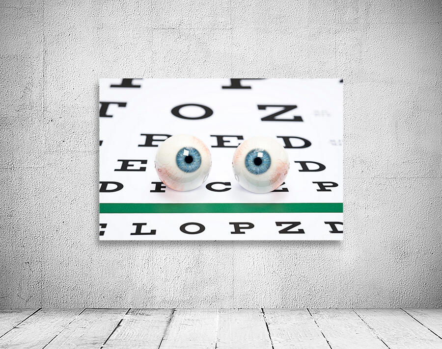 Eyeballs on chart Wall Preview