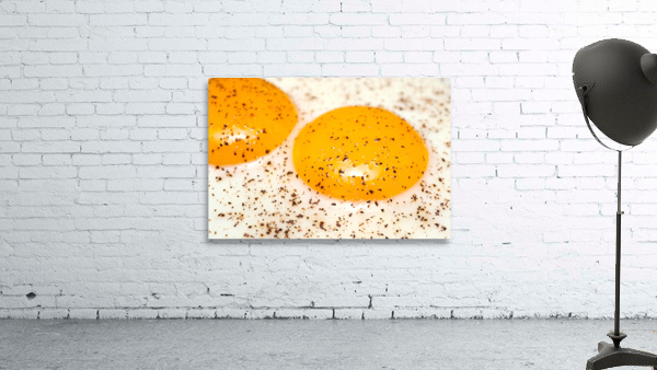 Fried Eggs with Pepper Wall Preview