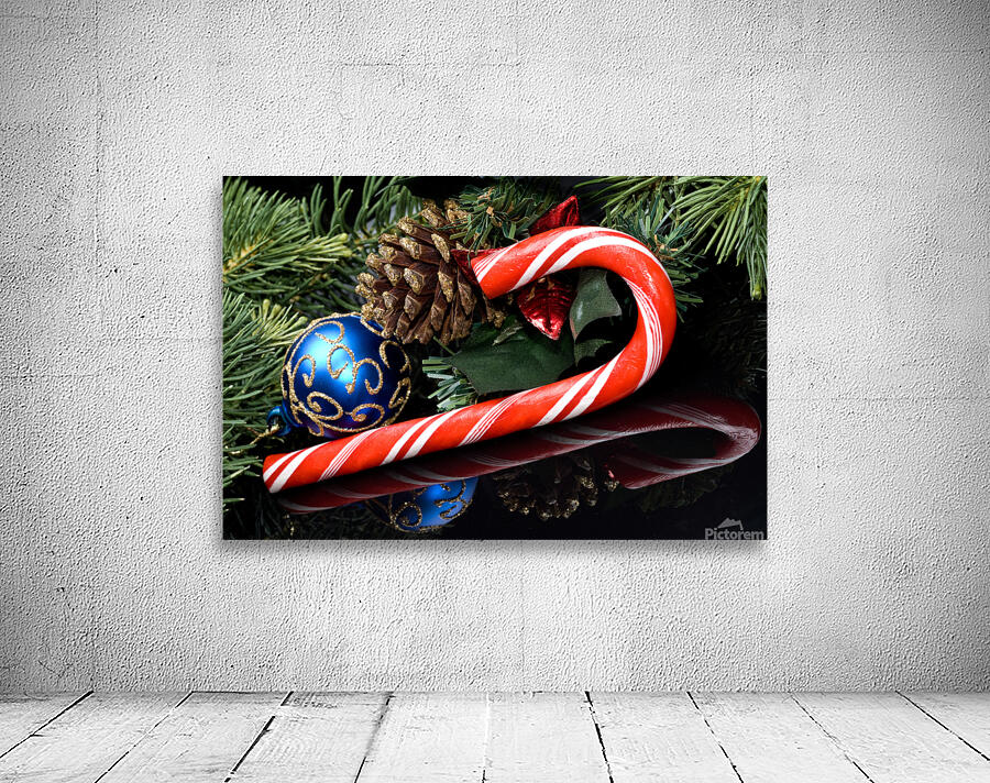 Candy cane Christmas Wall Preview