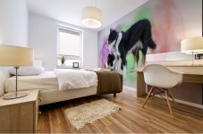 Look over there Mural print