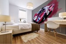 Ferrari 330P4 Mural print