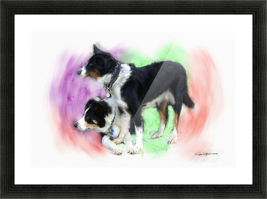 Look over there Picture Frame print