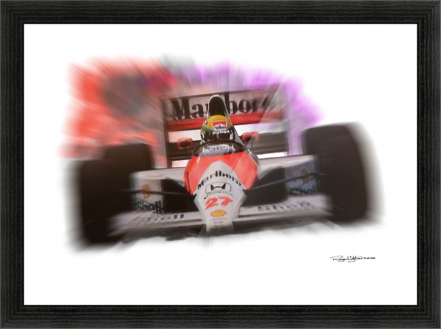 Senna Picture Frame print