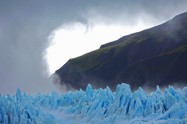  Blue ice glacier Chile Téléchargement Numérique