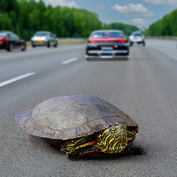 Tense Turtle  Digital Download