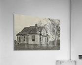 Family farm shuttered Acrylic Print