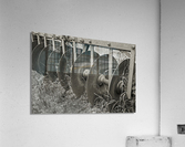 The farm cultivator Acrylic Print