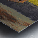 Flourishing fields of flowers Holland Metal print