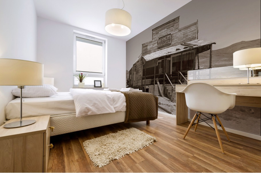  Rhyolite Nevada ghost store Impression murale