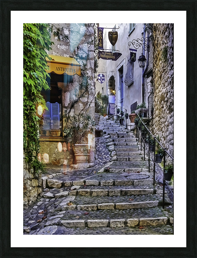 Steps in  France Impression et Cadre photo