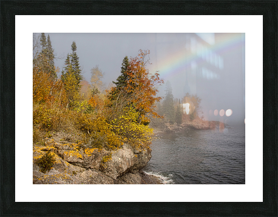 Lake Superior shores Picture Frame print