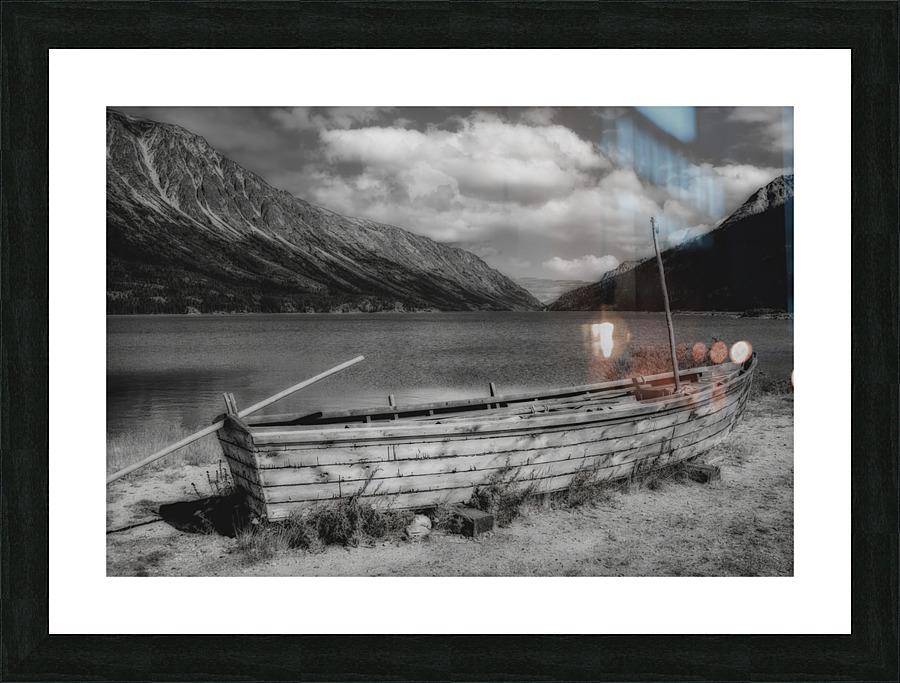  Lake Bennett Yukon Picture Frame print