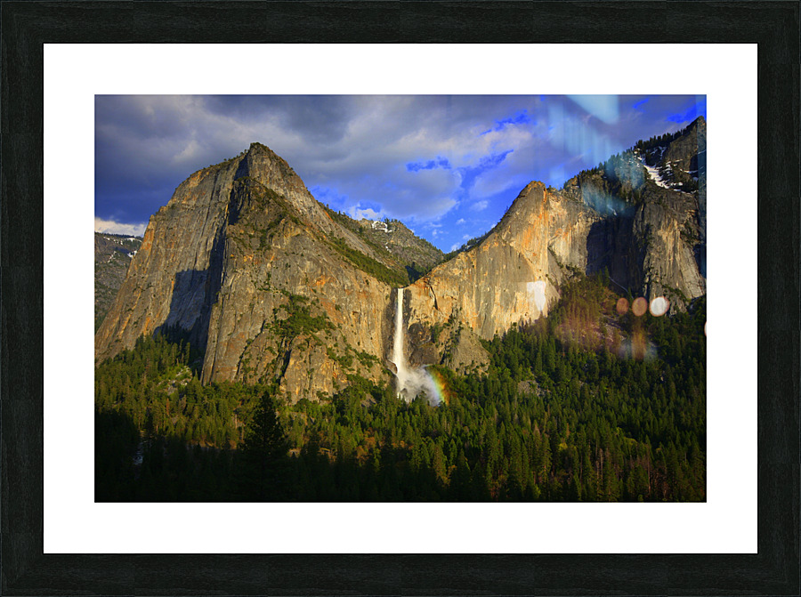  Bridalveil Falls Yosemite Picture Frame print
