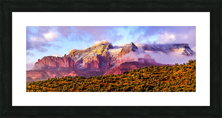 Sedona redrocks Picture Frame print