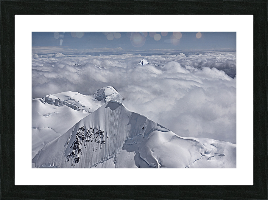 Alaska mountain range Picture Frame print