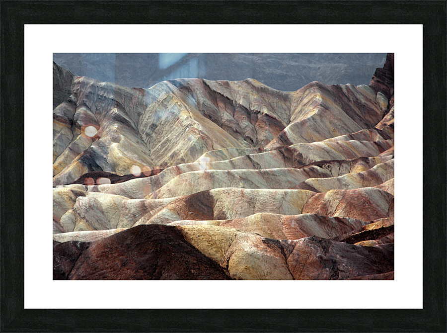 Zabriskie Point - Death Valley Impression et Cadre photo