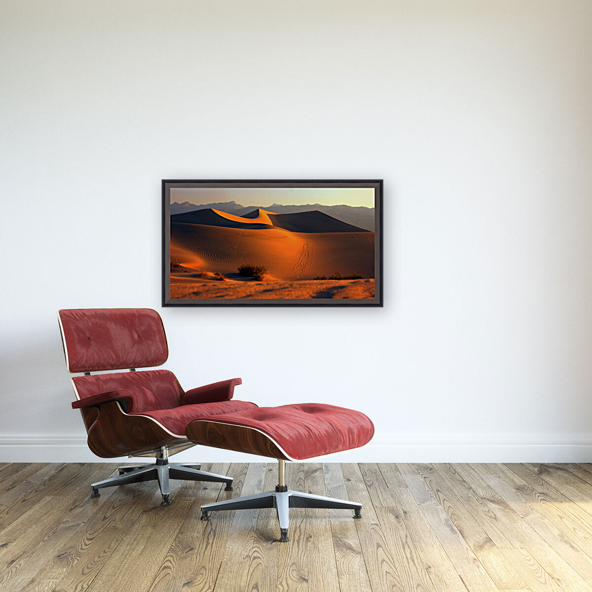 Mesquite Dunes at Dusk Reproduction