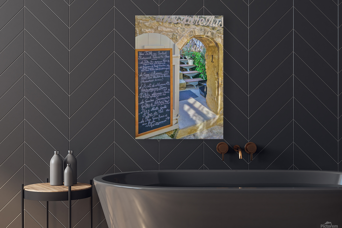 Savory menus of France Reproduction