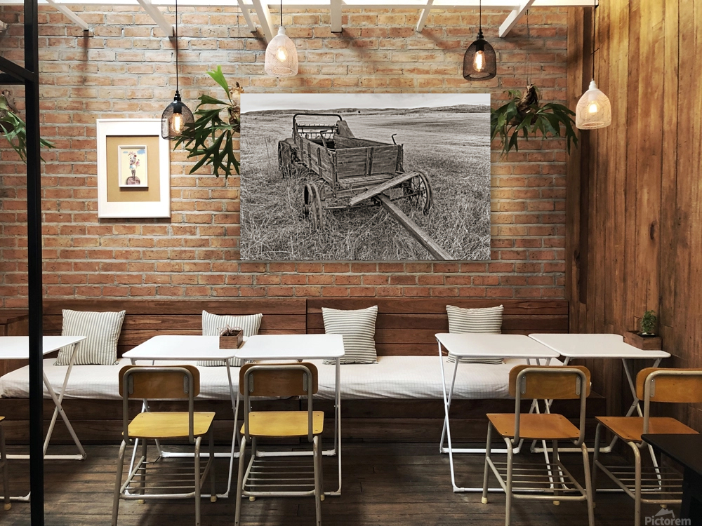 Nebraska hay wagon Reproduction