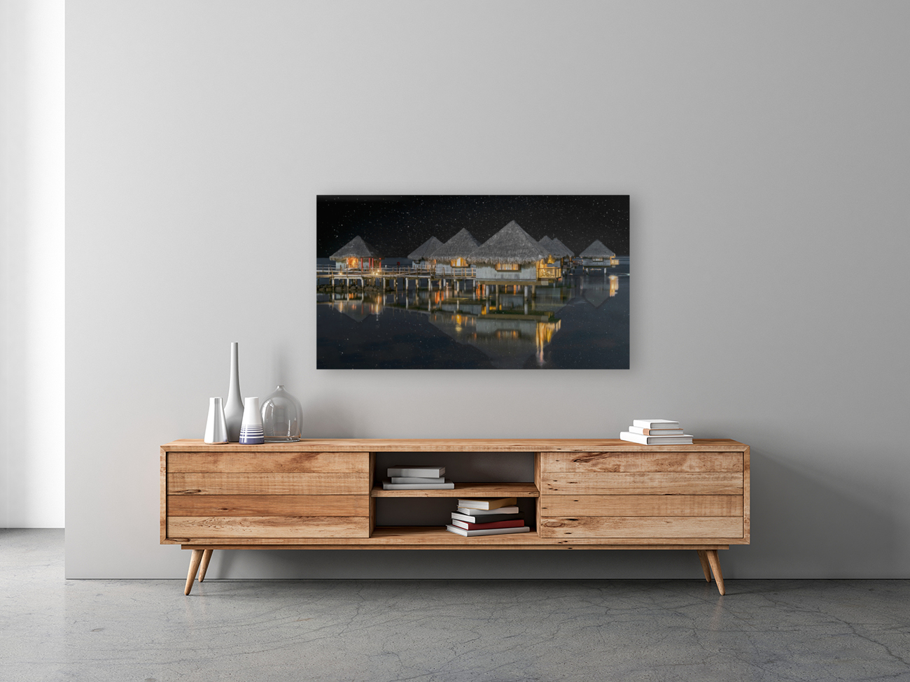  Tahaiti bungalows Reproduction