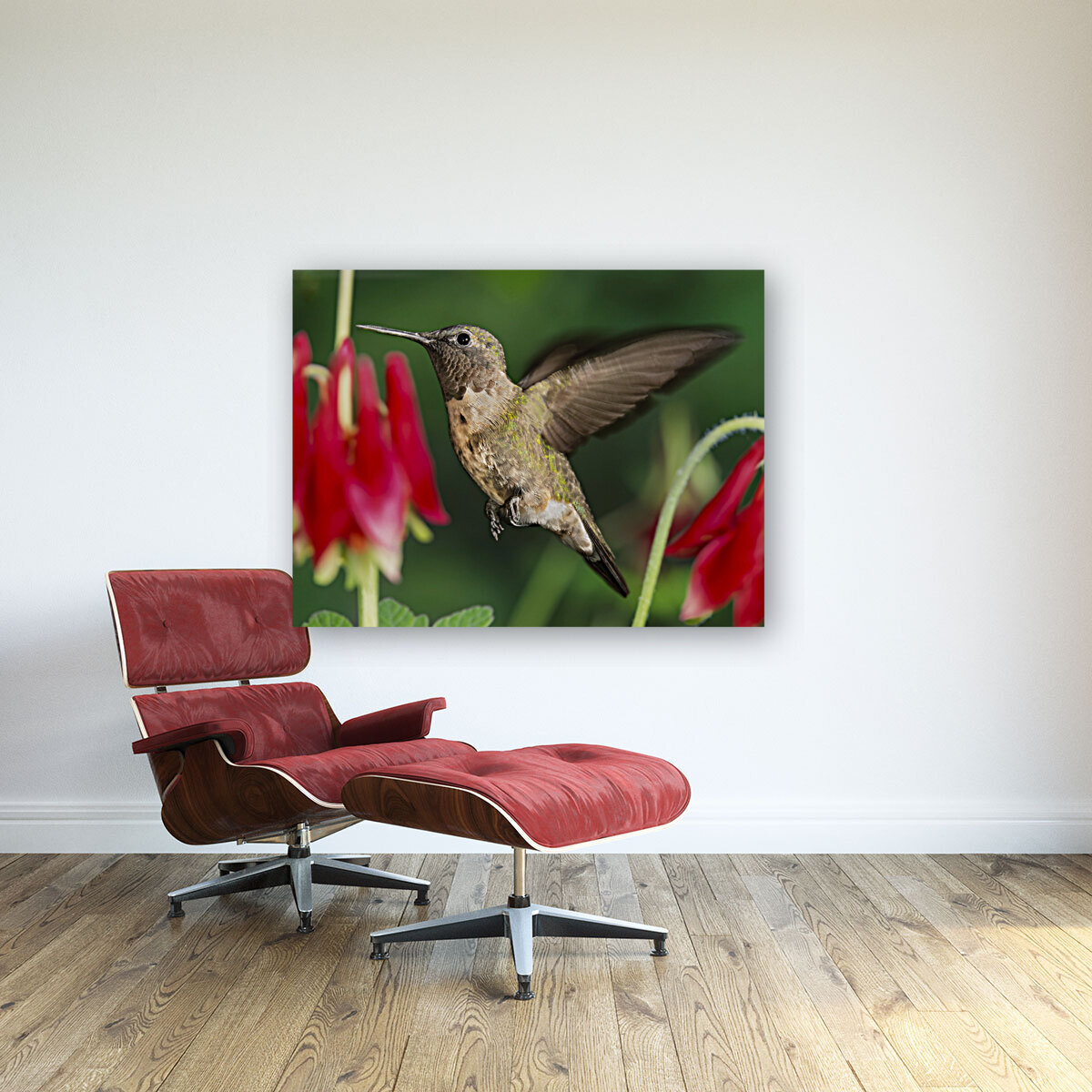 Hummer in the red Reproduction