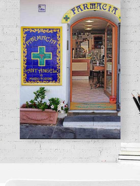 Ischia Pharmacy by Jim Radford
