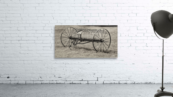 Antique hay baler Wall Preview