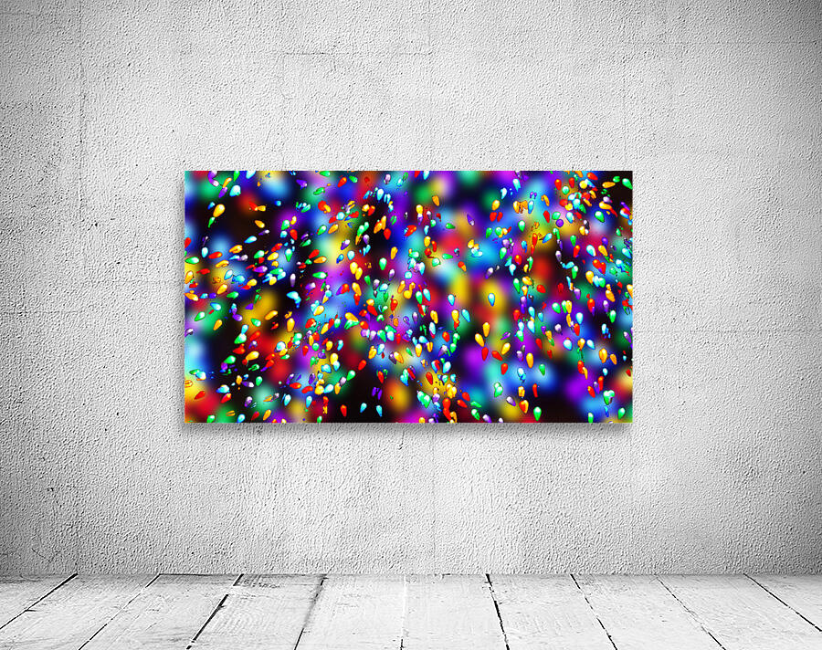 Holiday Lights Wall Preview