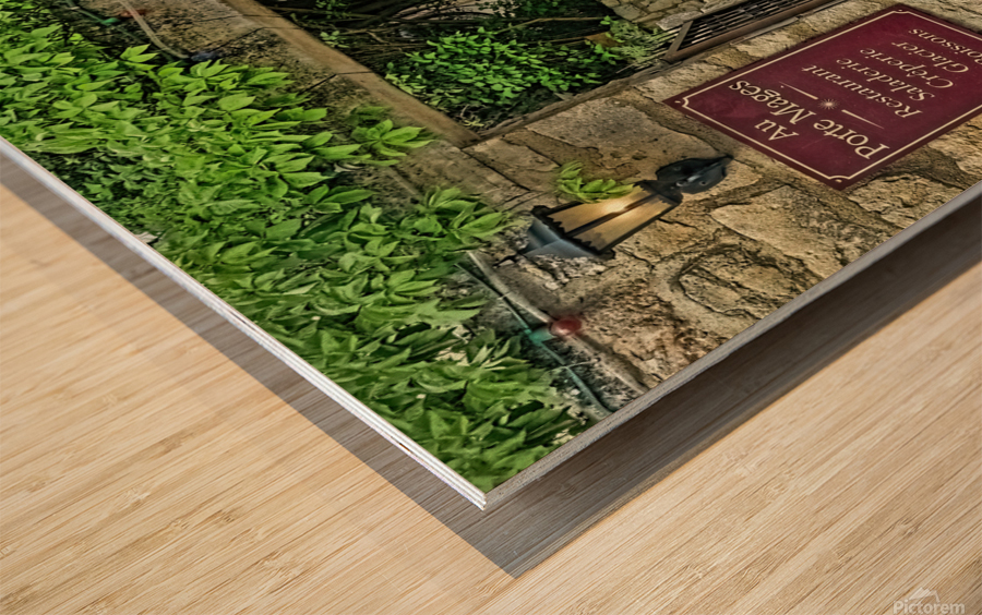 Step up to Med dining Impression sur bois