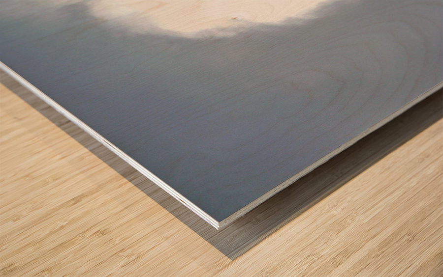  Blue ice glacier Chile Impression sur bois