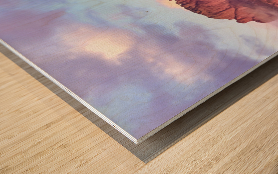 Sedona redrocks Wood print