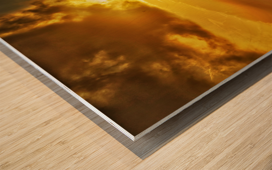 Morning in Tahiti Impression sur bois