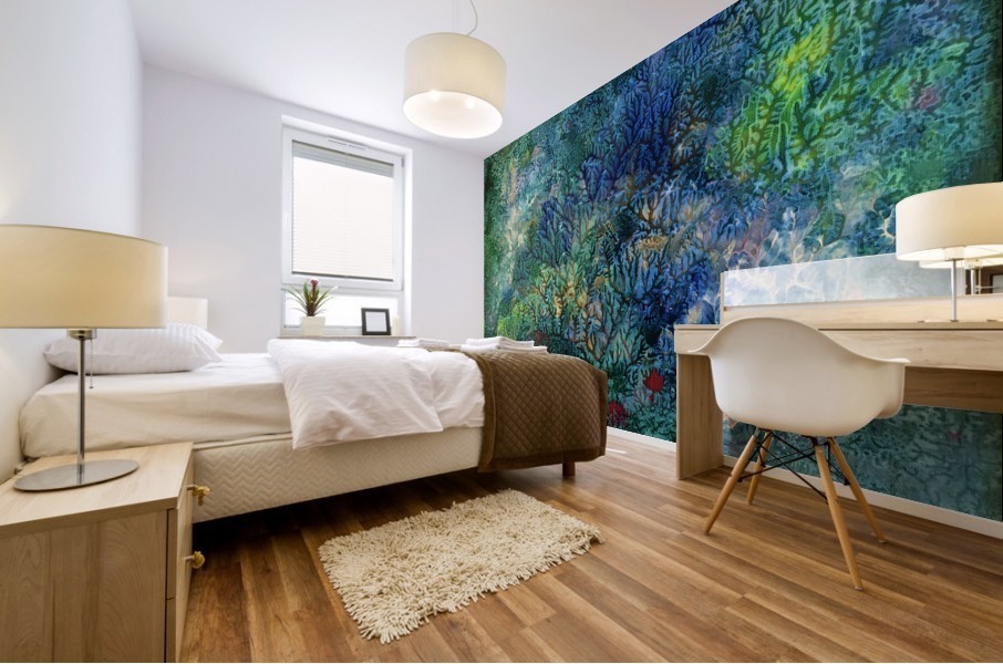 The Reef Mural print